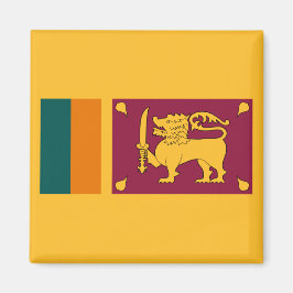 Flagge Sri Lankas Magnet