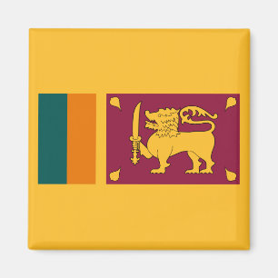 Flagge Sri Lankas Magnet