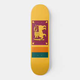 Flagge Sri Lankas Skateboard