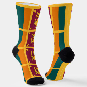 Flagge Sri Lankas Socken