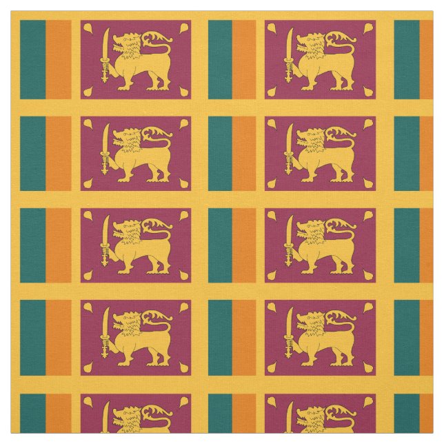 Flagge Sri Lankas Stoff (Muster)