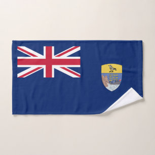 Flagge St. Helena Badhandtuch Set