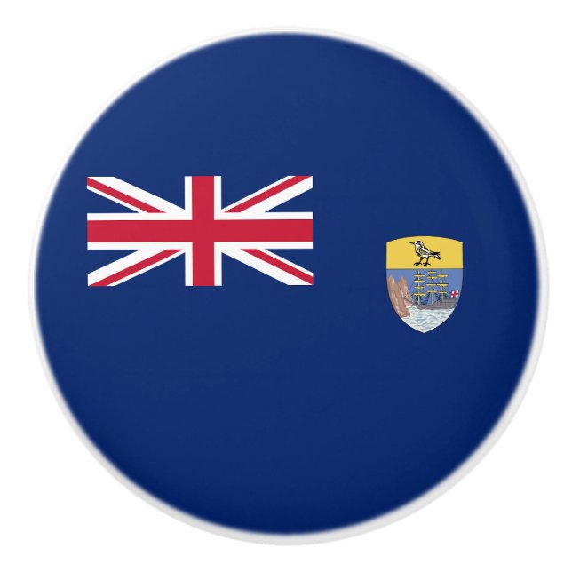 Flagge St. Helena Keramikknauf (Vorderseite)