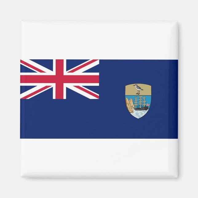 Flagge St. Helena Magnet (Vorne)