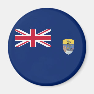 Flagge St. Helena Magnet