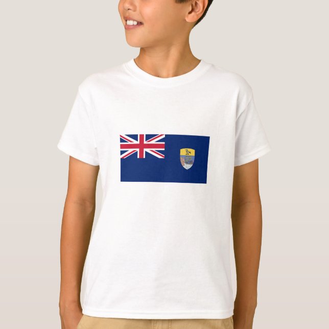 Flagge St. Helena T-Shirt (Vorderseite)