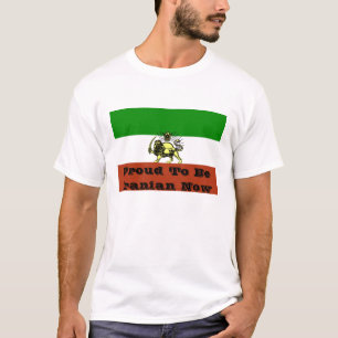 Flagge, stolz, iranisch zu sein jetzt T-Shirt