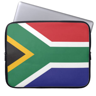 Flagge Südafrikas Laptopschutzhülle