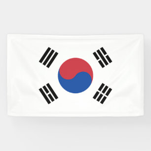 Flagge Südkoreas Banner