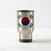 Flagge Südkoreas - Reise/Tasse des Nahverkehrs