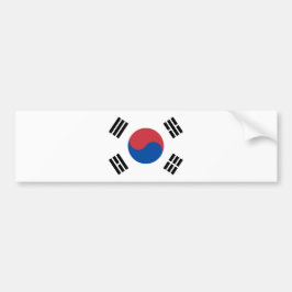 Flagge Südkoreas (ROK) Autoaufkleber