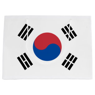 Flagge Südkoreas (ROK) Große Geschenktüte