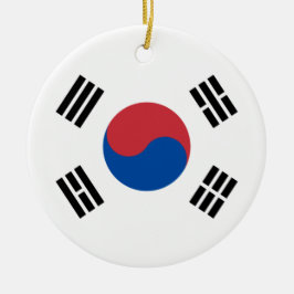 Flagge Südkoreas (ROK) Keramik Ornament