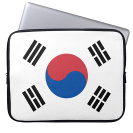 Flagge Südkoreas (ROK) Laptopschutzhülle