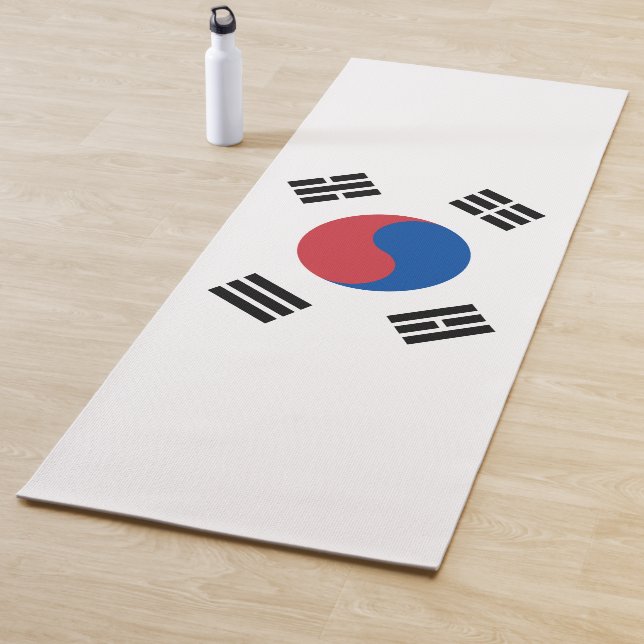 Flagge Südkoreas (ROK) Yogamatte (Beispiel)