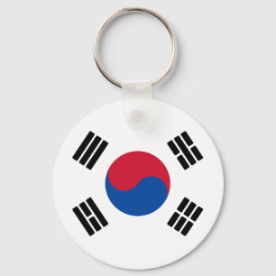 Flagge Südkoreas Schlüsselanhänger