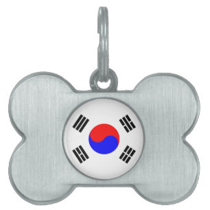 Flagge Südkoreas Tiermarke