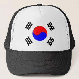 Flagge Südkoreas Truckerkappe