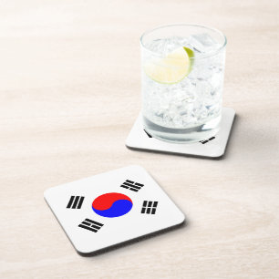 Flagge Südkoreas Untersetzer
