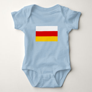 Flagge Südossetiens Baby Strampler