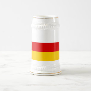 Flagge Südossetiens Bierglas