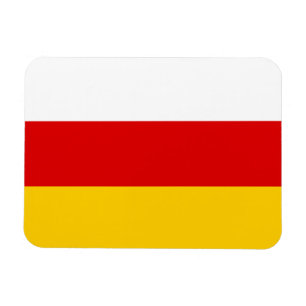 Flagge Südossetiens Magnet