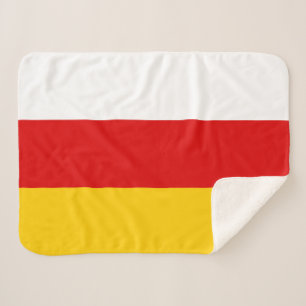 Flagge Südossetiens Sherpadecke