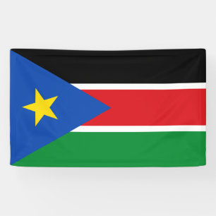 Flagge Südsudans (Afrika) Banner