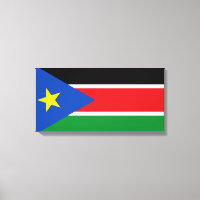 Flagge Südsudans (Afrika)