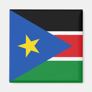 Flagge Südsudans (Afrika) Magnet