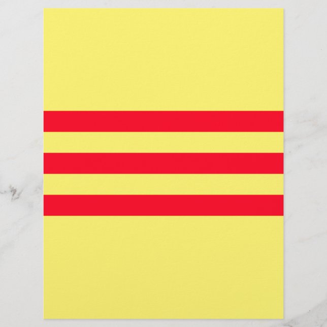 Flagge Südvietnams (Vorderseite)