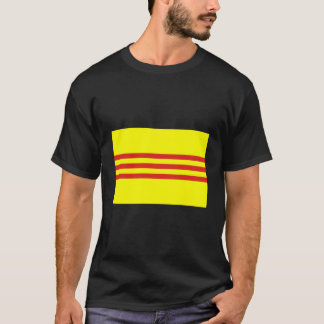 Flagge Südvietnams T-Shirt
