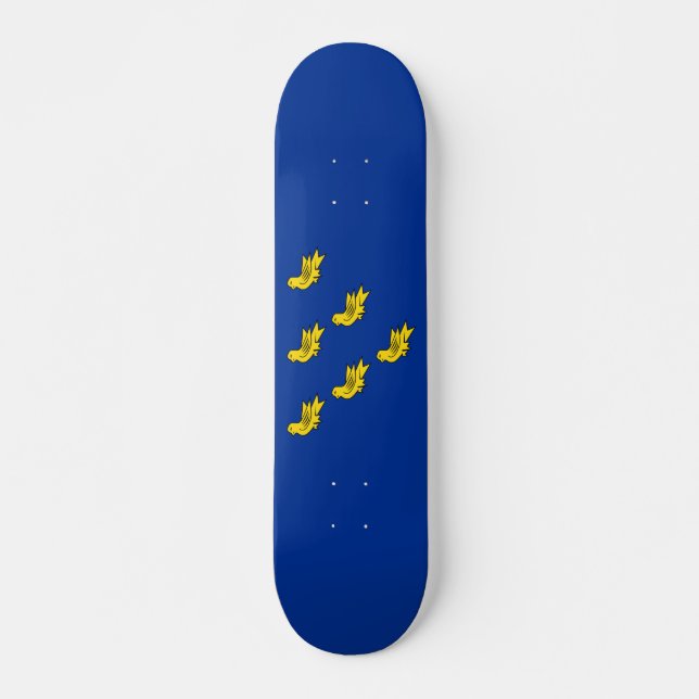 Flagge Sussex Skateboard (Vorne)