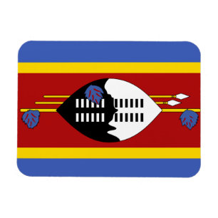 Flagge Swasilands Magnet