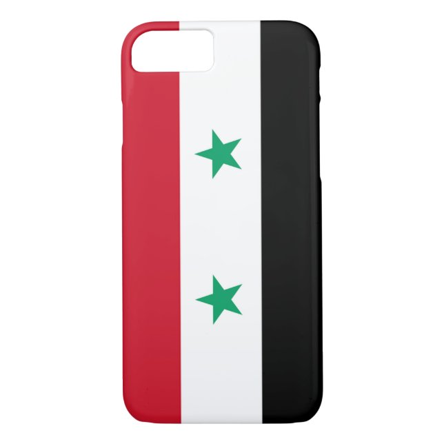 Flagge Syriens Case-Mate iPhone Hülle (Rückseite)