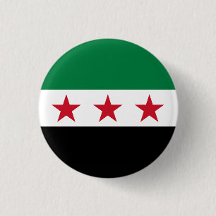 Flagge Syriens (Dezember 2024) Button