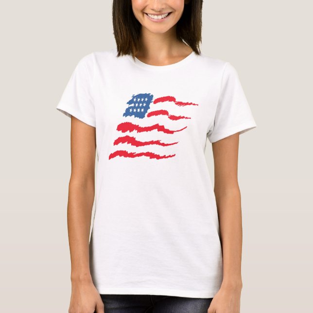 Flagge T-Shirt (Vorderseite)