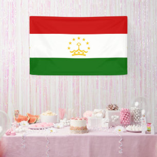 Flagge Tadschikistans Banner