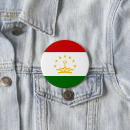 Flagge Tadschikistans Button
