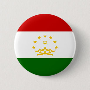 Flagge Tadschikistans Button