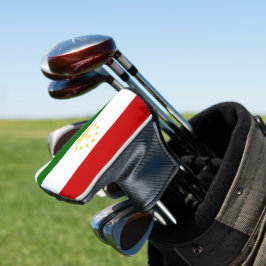 Flagge Tadschikistans Golf Headcover