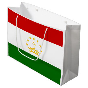 Flagge Tadschikistans Große Geschenktüte