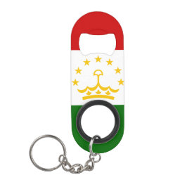 Flagge Tadschikistans Mini Flaschenöffner