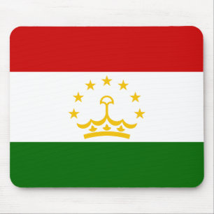 Flagge Tadschikistans Mousepad