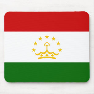 Flagge Tadschikistans Mousepad