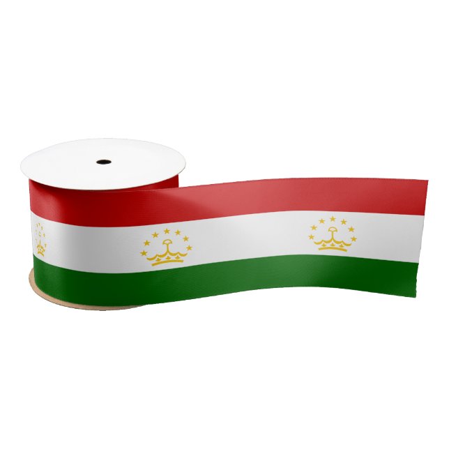 Flagge Tadschikistans Satinband (Spule)