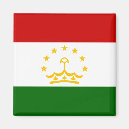 Flagge Tadschikistans (Tadschikistan) (Republik Ta Magnet