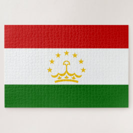 Flagge Tadschikistans (Tadschikistan) (Republik Ta Puzzle
