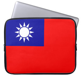 Flagge Taiwans Laptopschutzhülle