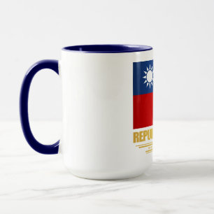 Flagge Taiwans (Republik China) Tasse